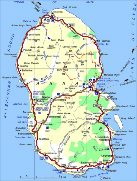 Datei:Isle of Arran Karte.png