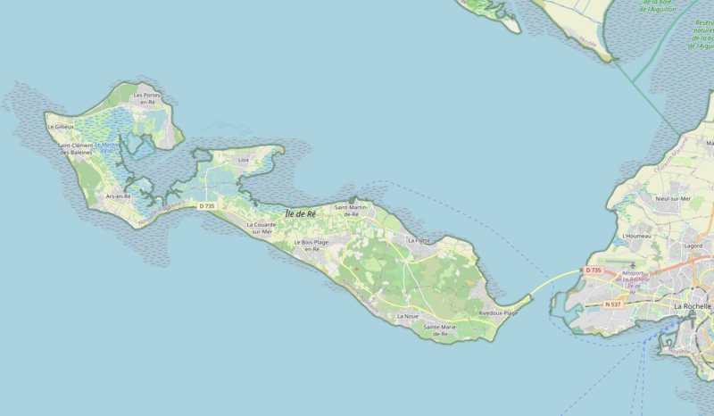 Datei:Île de Ré openstreetmap.png