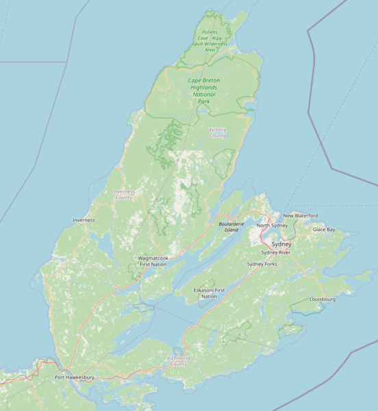Datei:Cape Breton Island openstreetmap.png