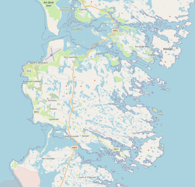 Datei:Benbecula openstreetmap.png