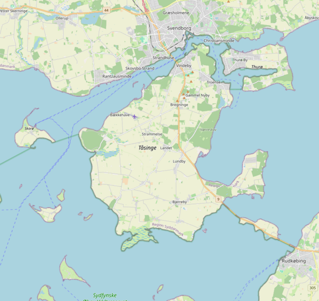 Datei:Tåsinge openstreetmap.png