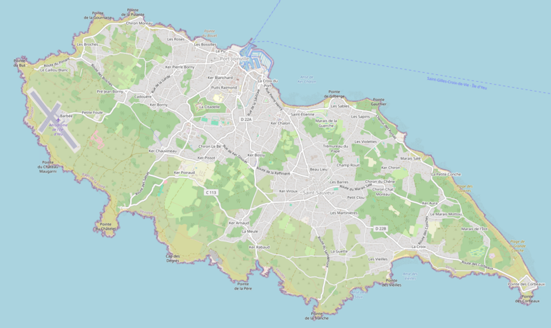 Datei:Île d'Yeu openstreetmap.png